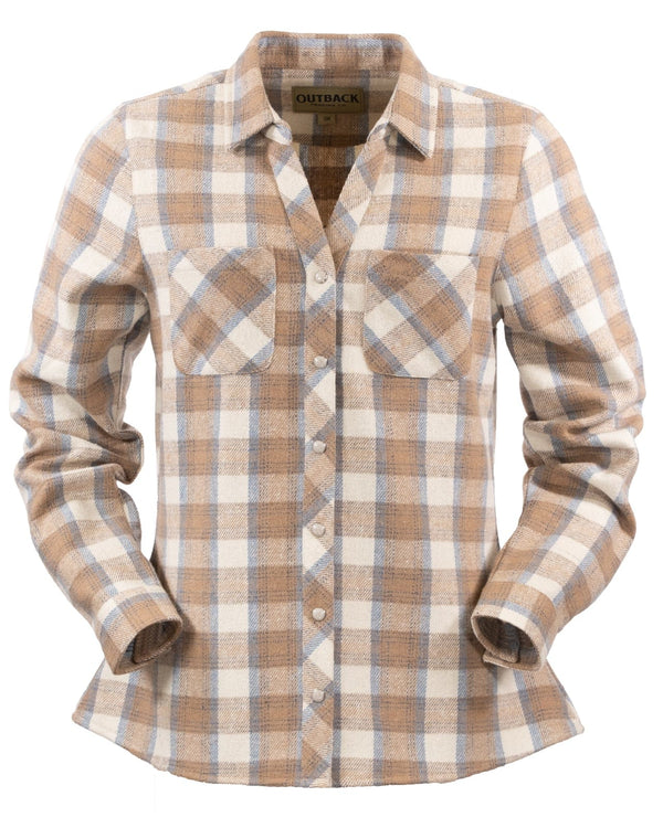 Outback Trading Co (NZ)  Bree Shirt Creme / Small 42242-CRE-SM