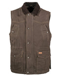 Outback Trading Co (NZ)  Cattleman Vest Brown / MD 29746-BRN-MD