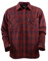 Outback Trading Co (NZ)  Clyde Big Shirt Red / MD 42667-RED-MD