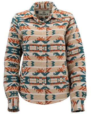 Outback Trading Co (NZ) Daphne Shirt Jacket (Copy) Burnt Orange / 1X 48702-BTO-1X