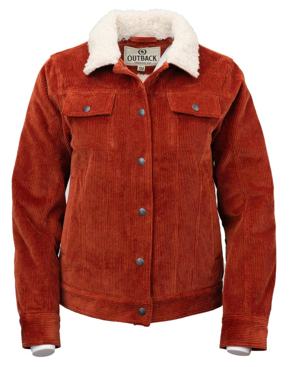 Outback Trading Co (NZ)  Georgia Corduroy Button Up Jacket