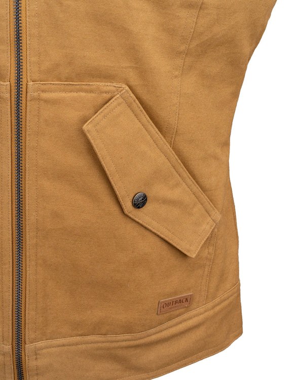 Outback Trading Co (NZ) Heidi Vest in Canvas
