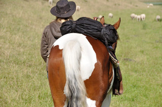 Outback Trading Co (NZ) Oilskin Cantle Bag Brown / ONE