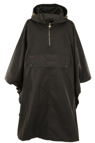 Outback Trading Co (NZ) Packable Oilskin Poncho Brown / ONE 2101-BRN-OSFA