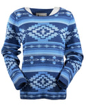 Outback Trading Co (NZ) Connie Sweater Blue / SM 40218-BLU-LG