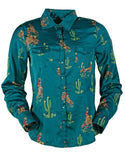 Outback Trading Co (NZ) Piper Shirt Teal / SM 42155-TEL-SM