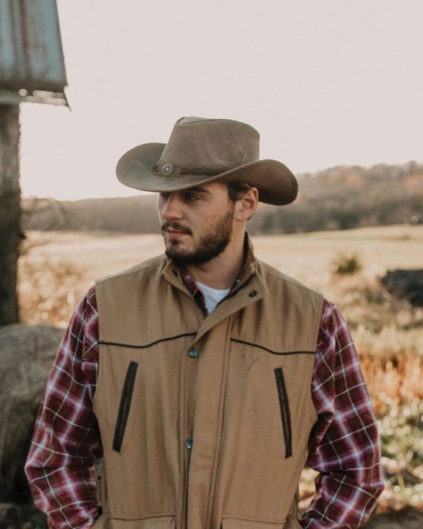 Outback Trading Co (NZ)  Ridge Leather Hat