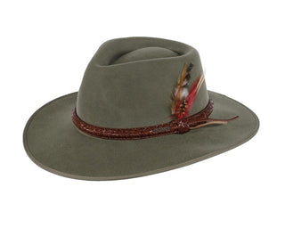 Outback Trading Co (NZ)  Santa Fe Wool Hat 55cm 1109-KKI-55cm