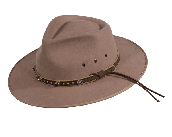 Outback Trading Co (NZ) Swan Wool Hat 55cm / Sand 1114-SND-55cm