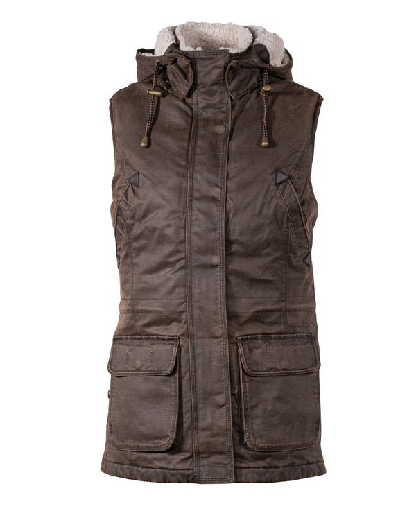 Outback Trading Co (NZ) Woodbury Vest Brown / SM 29689-BRN-SM