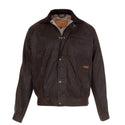 Outback Trading Company Bendigo Oilskin Jacket BROWN / SM 6132-BRN-SM