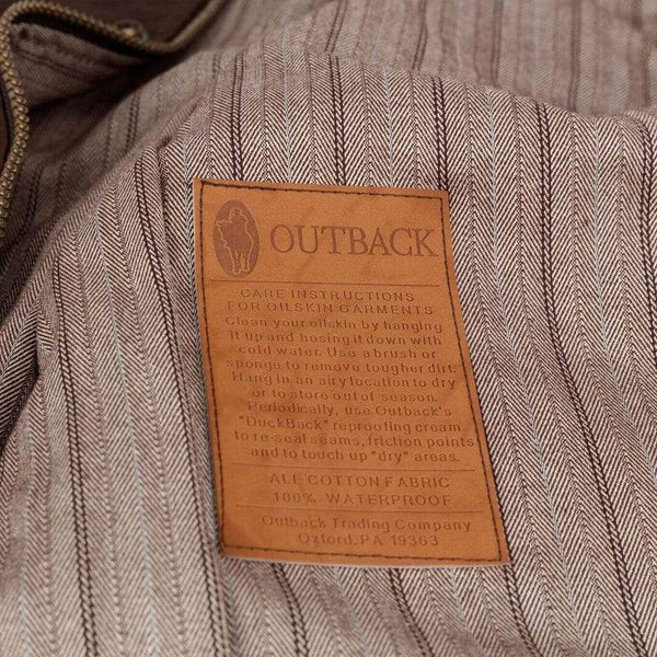 Outback Trading Company Bendigo Oilskin Jacket