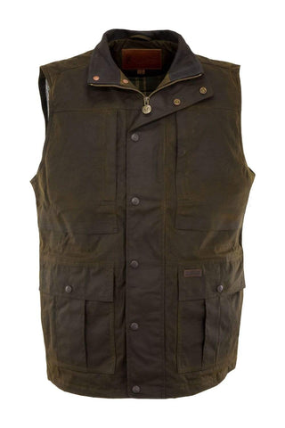 Outback Trading Company Deer Hunter Vest BROWN / SM 2049-BRN-SM