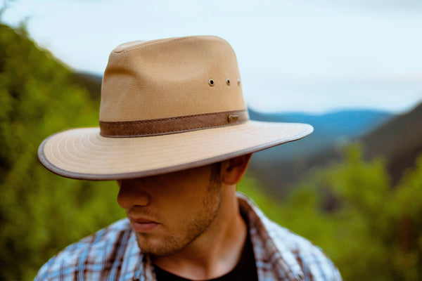 Outback Trading Company Flinders Canvas Hat
