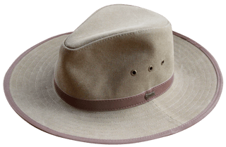 Outback Trading Company Flinders Canvas Hat TAN / SM 14848-TAN-SM