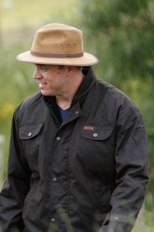 Madison River Oilskin Hat Outback Trading Co NZ