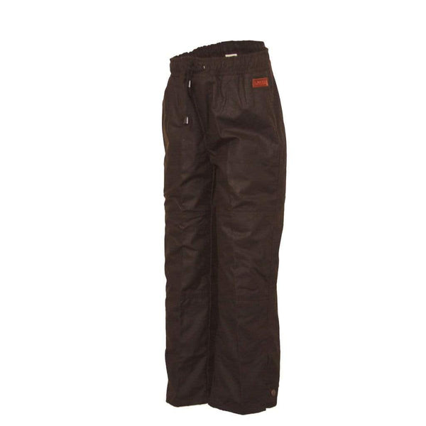 Outback Trading Company Oilskin Overpants BROWN / SM 2096-BN-S