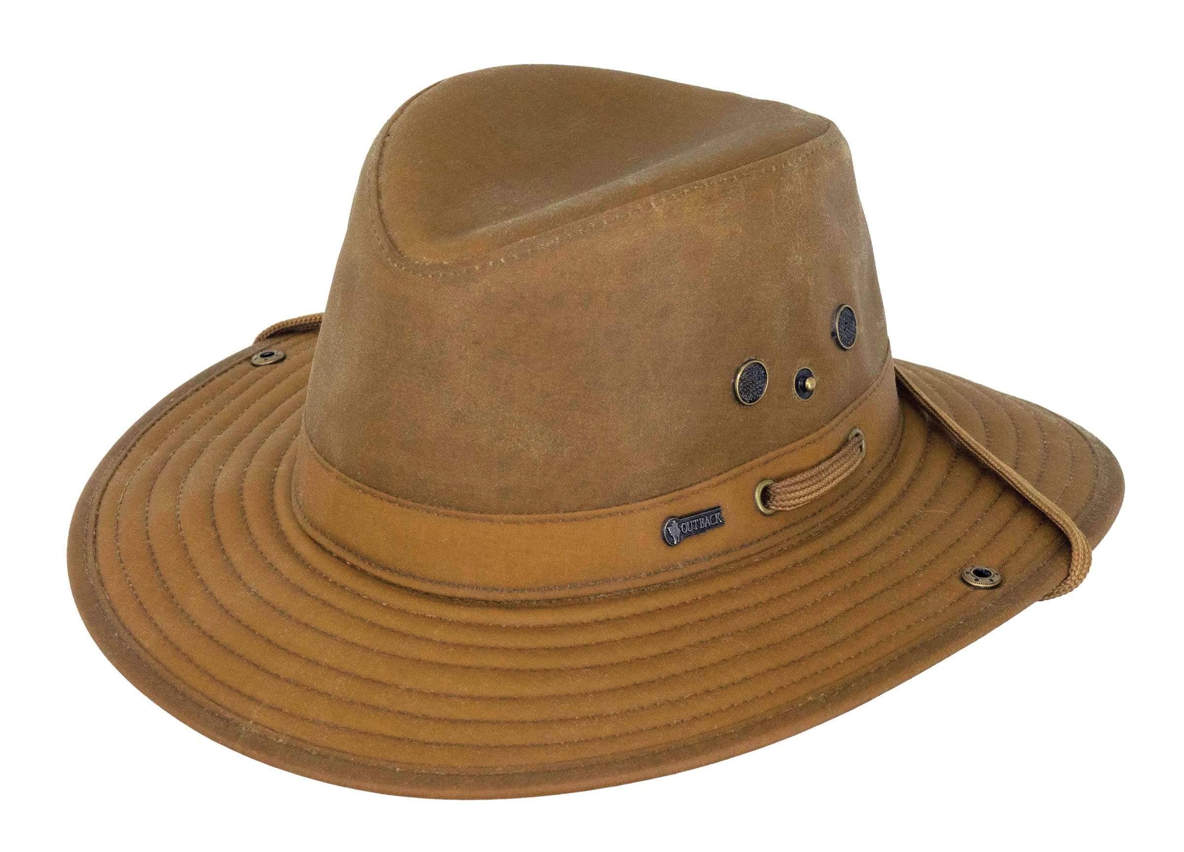 Bullhide Pinnacle - Waterproof Oilskin Outback Hat