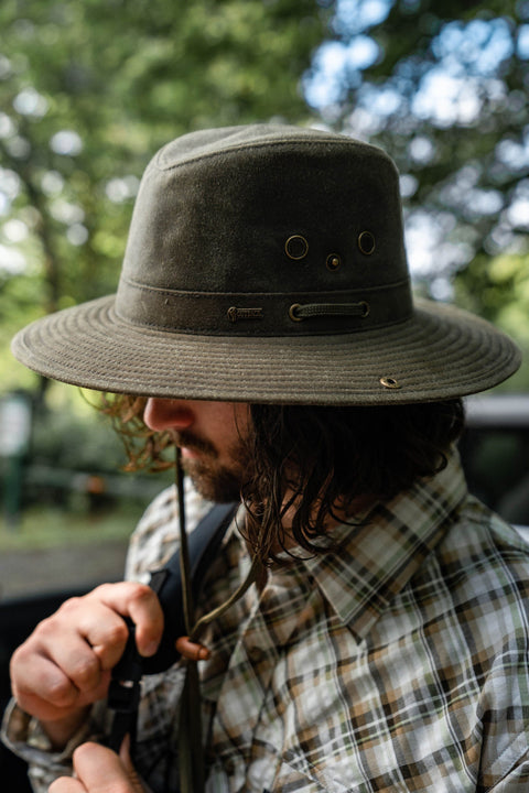 Oilskin River Guide Hat | Outback Trading Co (NZ)