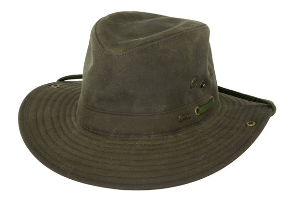Oilskin River Guide Hat
