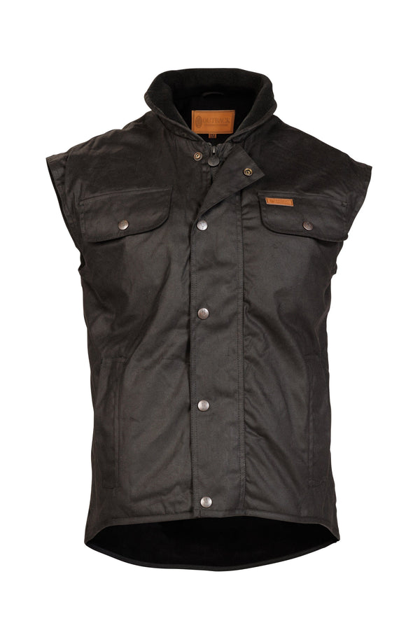 Outback Trading Company Outback Oilskin Vest (unisex) Black / XS 6036-BLK-XS
