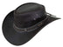 Outback Trading Company Wagga Wagga Leather Hat CHOCOLATE / SM 1367-CHO-SM