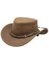 Outback Trading Company Wagga Wagga Leather Hat
